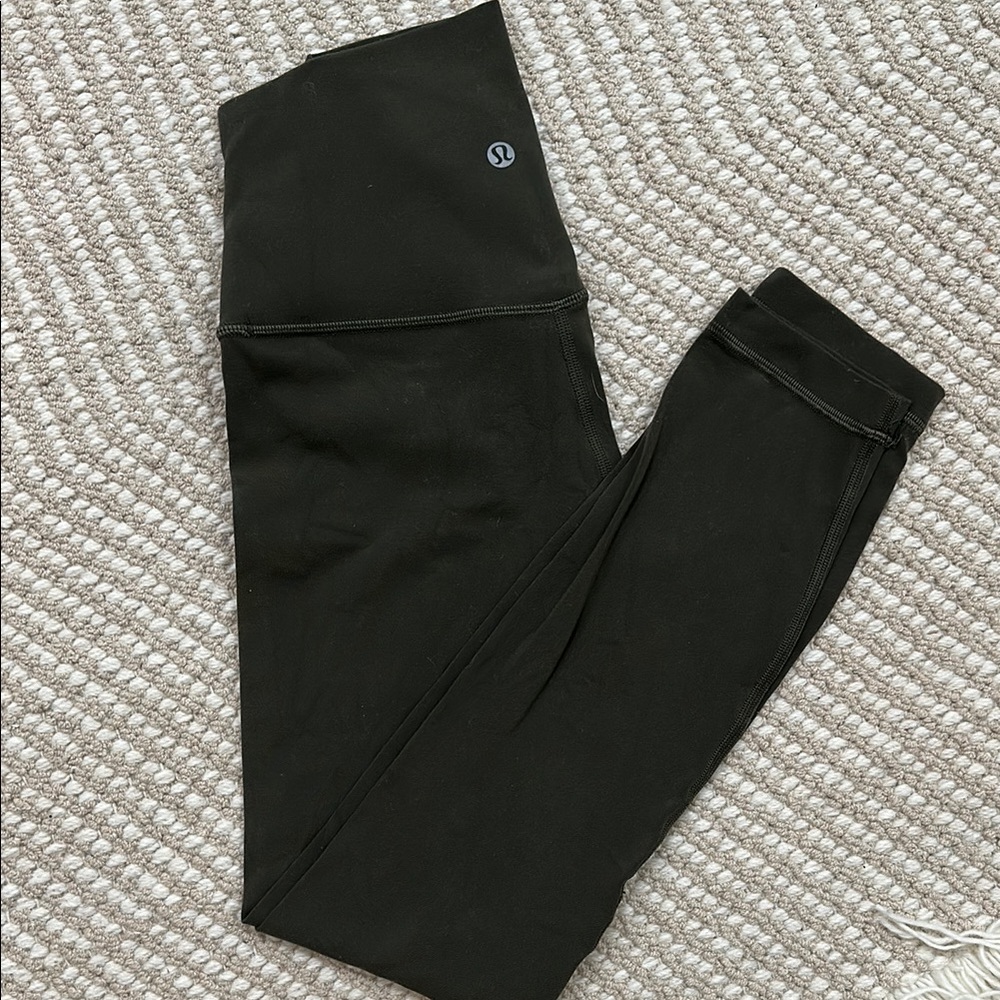 Lululemon Army Green Align Pant 28” High Rise Yoga Legging